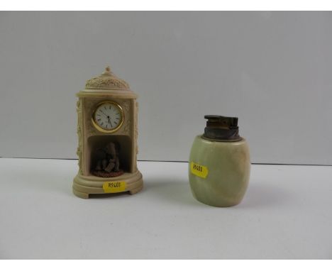 Clock and Desk Lighter 
