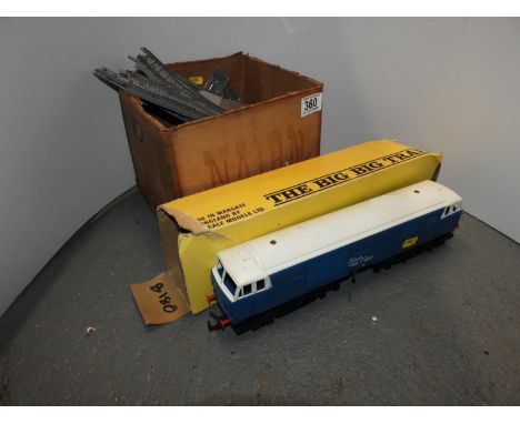 Model Railway Track and Locomotive 