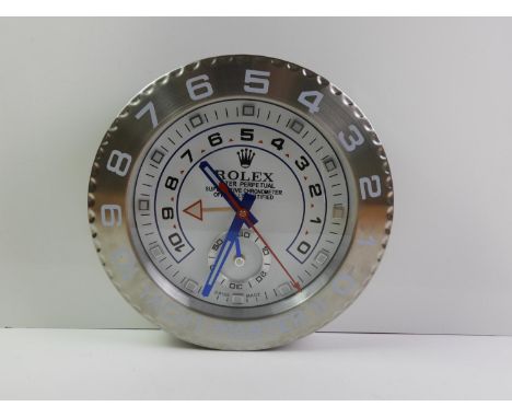 Rolex Dealer Display Clock to Replicate Oyster Perpetual Superlative Chronometer 