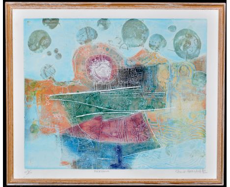 Shoichi Hasegawa"Méxicana",signed and inscribed in pencil,colour lithograph,numbered 103/110,49 x 59.5cms; 19 1/4 x 23 1/2in.