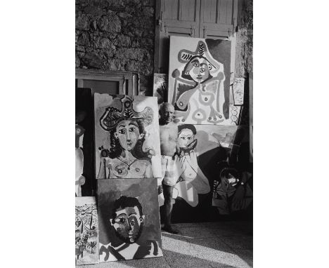 Lucien Clergue, Picasso - Portfolio du CentenairePortfolio mit 15 Gelatinesilberabzügen und 1 Offsetdruck (Reproduktion einer
