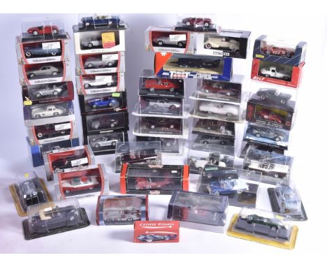 Diecast Vintage and Modern Cars, a boxed/cased collection of private and competition models includes, Vitesse, Top Model, Ban