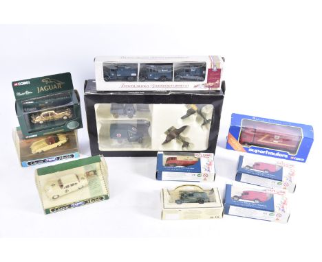 Modern Diecast Vehicles, mainly boxed vintage and modern private, commercial and military vehicles, includes Corgi Their Fine