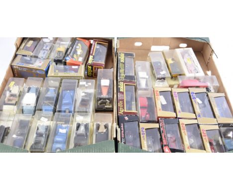 Modern Diecast Vintage Vehicles, a boxed / cased collection of pre and post-war private, commercial and competition mainly ca