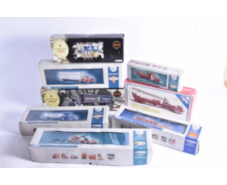 Corgi  Diecast American Commercial Vehicles, a boxed collection includes Premier Models 52306 Mack B Carolina, 53101 Diamond 