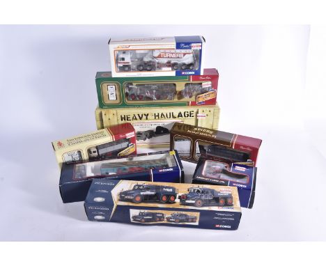 Corgi Haulage Vehicles, a boxed collection of vintage and modern vehicles includes, Pickfords Contractor set 17904, Heavy Hau