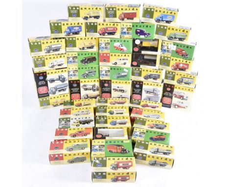 Vanguards Commercial Vehicles, a boxed collection of vintage vehicles includes five two model sets, G-E, Boxes F-G, (44)