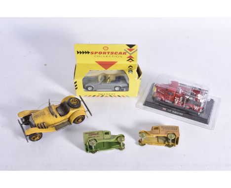 Reproduction Dinky Toys Series 28 Vans and other modern Diecast, unboxed reproduction Dinky Series 28 Hornby Trains Van in mu