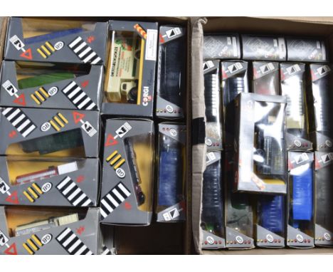 Corgi Classics Commercial Vehicles, a boxed collection of vintage commercial models haulage, delivery and coaches, all in gre