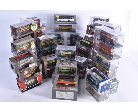 Corgi Original Omnibus, a cased collection of vintage double, single deck and trolley buses (4) some with card sleeves some f