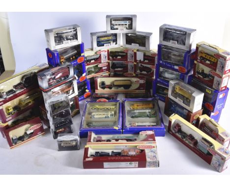 Modern Diecast 1:76 Scale Models, a boxed/cased collection of mainly commercial vehicles includes Exclusive First Editions (2