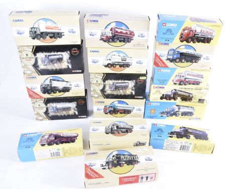 Corgi Classics Non Fuel Tanker Diecast Models, a boxed collection of vintage vehicles comprises Guinness 97950, 26701 (2), 21