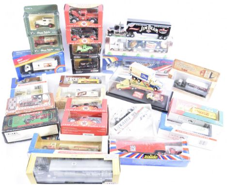 Diecast American Pre and Post-war Commercial and Haulage Vehicles, a boxed collection in various scales includes examples by 