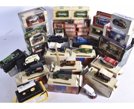 Modern Diecast Vintage Vehicles, mainly boxed private and commercial models includes examples by Matchbox Great Beers of The 