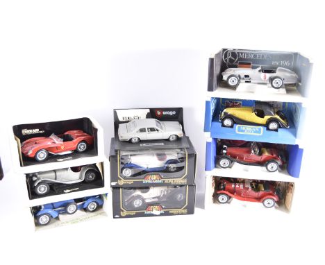 1970s and Later Mainly Unboxed Larger Scale Diecast Vehicles, various vintage and modern private, commercial and competition 