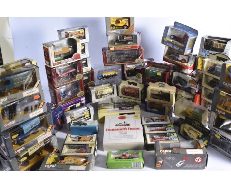 Modern Diecast Commercial Vehicles, a mainly  boxed/cased collection of mainly pre war  and immediate post war commercial veh