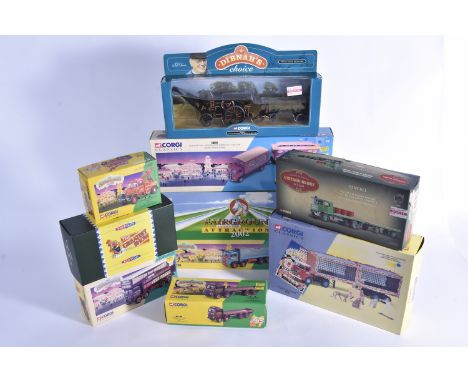Corgi Fairground Circus and Steam Diecast Models, a boxed collection of vintage vehicles includes Showmans Range 27602 Billy 