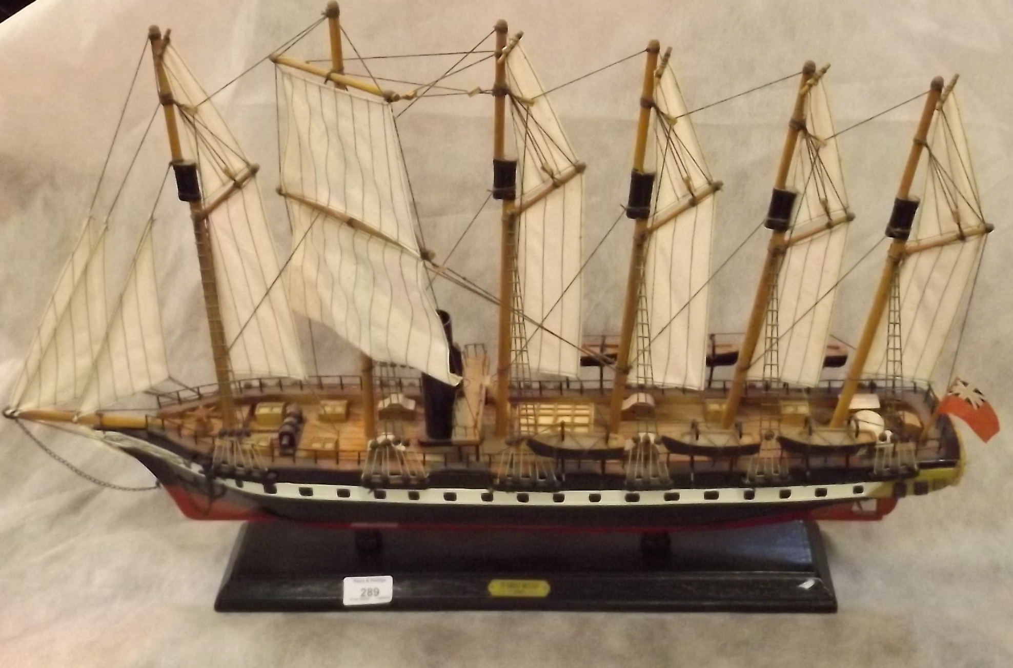 Model of SS Great Britain the Six Masted Isambard Kingdom Brunel ...