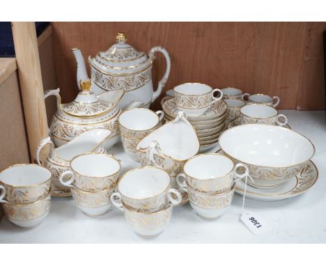 A Barr, Flight &amp; Barr Worcester part tea and coffee service