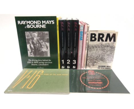 [BOOKS]. B.R.M.  Nye, Doug. B.R.M. The Saga of British Racing Motors, 1945-1969, Volumes 1-3, M.R.P. Publishing Ltd, Croydon,