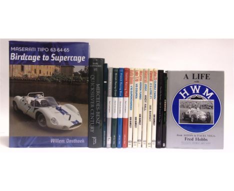 [BOOKS]. MOTOR-RACING  Oosthoek, Willem. Maserati Tipo 63.64.65 Birdcage to Supercage, first edition, Dalton Watson Fine Book