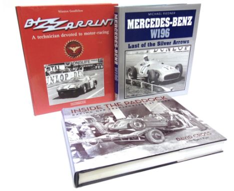 [BOOKS]. MOTOR-RACING  Cross, David. Inside the Paddock. Racing Car Transporters at Work, first edition, Dalton Watson Fine B