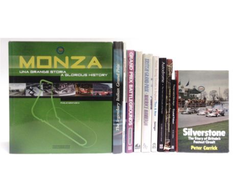 [BOOKS]. MOTOR-RACING CIRCUITS  Montagna, Paolo. Monza. Una Grande Storia / A Glorious History, first edition, Giorgio Nada E