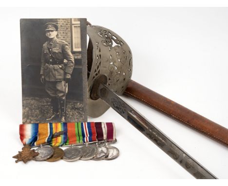 The Great War, Mentioned in Despatches, World War Two Home Command, Long and Meritorious Service Group of 7 awarded to Lieute