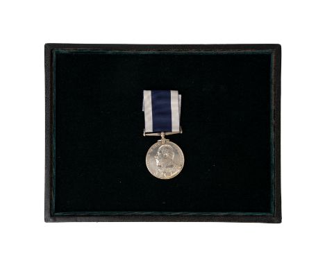 The Royal Navy Long Service and Good Conduct Medal awarded to Corporal 1st Class later Temporary Chief Master-At-Arms, Alfred