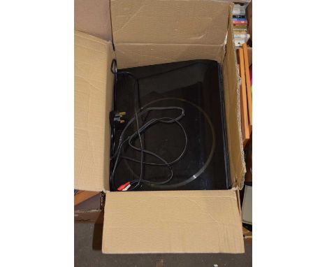 TOSHIBA DVD PLAYER AND SONY RECORD PLAYER