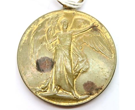 L-24408 DVR F BROCKLEHURST RA, a WWI Victory medal. P&amp;P Group 1 (£14+VAT for the first lot and £1+VAT for subsequent lots