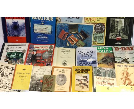 Mixed military and gun books. P&amp;P Group 3 (£25+VAT for the first lot and £5+VAT for subsequent lots) 
