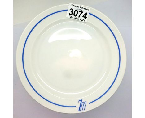 Third Reich period set of six Hutschenreuther side plates. P&amp;P Group 2 (£18+VAT for the first lot and £3+VAT for subseque