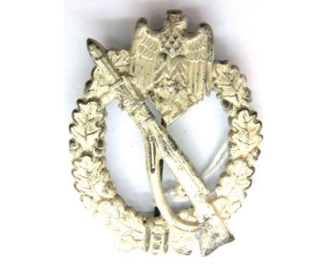 WWII German Infantry Assault Badge. P&amp;P Group 1 (£14+VAT for the first lot and £1+VAT for subsequent lots) 