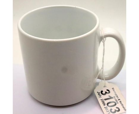 WWII German Army Teacup Dated 1939. P&amp;P Group 1 (£14+VAT for the first lot and £1+VAT for subsequent lots) 