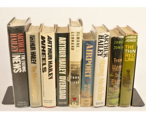 Martin Cruz Smith. 9 first edition 1 signed; Alan Furst 7 volumes; Robert Harris 6 volumes, 1 signed; Arthur Hailey 10 volume