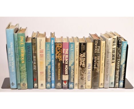 Paul Theroux. Chicago Loop. Hamish Hamilton. 1st edition 1990, dust wrapper with 43 further UK first editions with dust wrapp