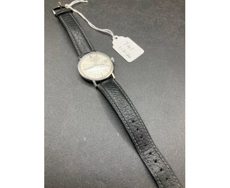 A Longines Automatci Gents Wrist Watch In Stainless Steel With Seconds Sweep And Date Aperture W/O