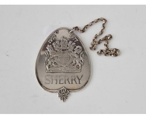 A Limited Edition Sherry Ticket For 1977, 37 G. Number 383/2500