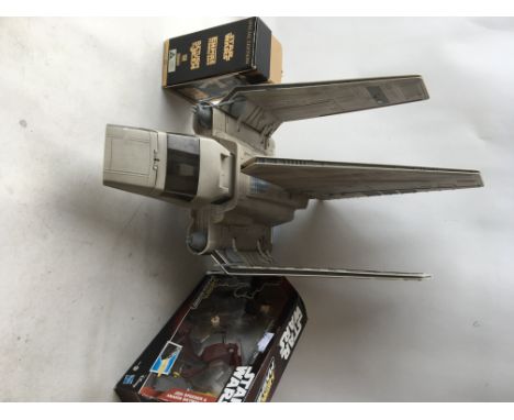 Star Wars vintage loose Imperial shuttle 1983, including special edition Star Wars trilogy and a boxed Star Wars Hero mashers
