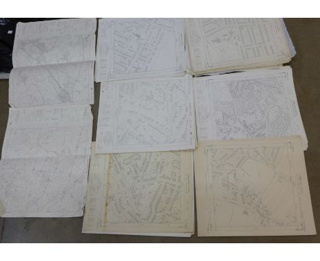 A collection of Ordnance Survey maps, North Nottinghamshire and East Midlands