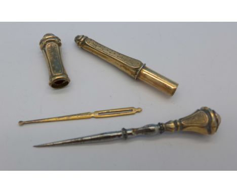 19th Century sewing tools