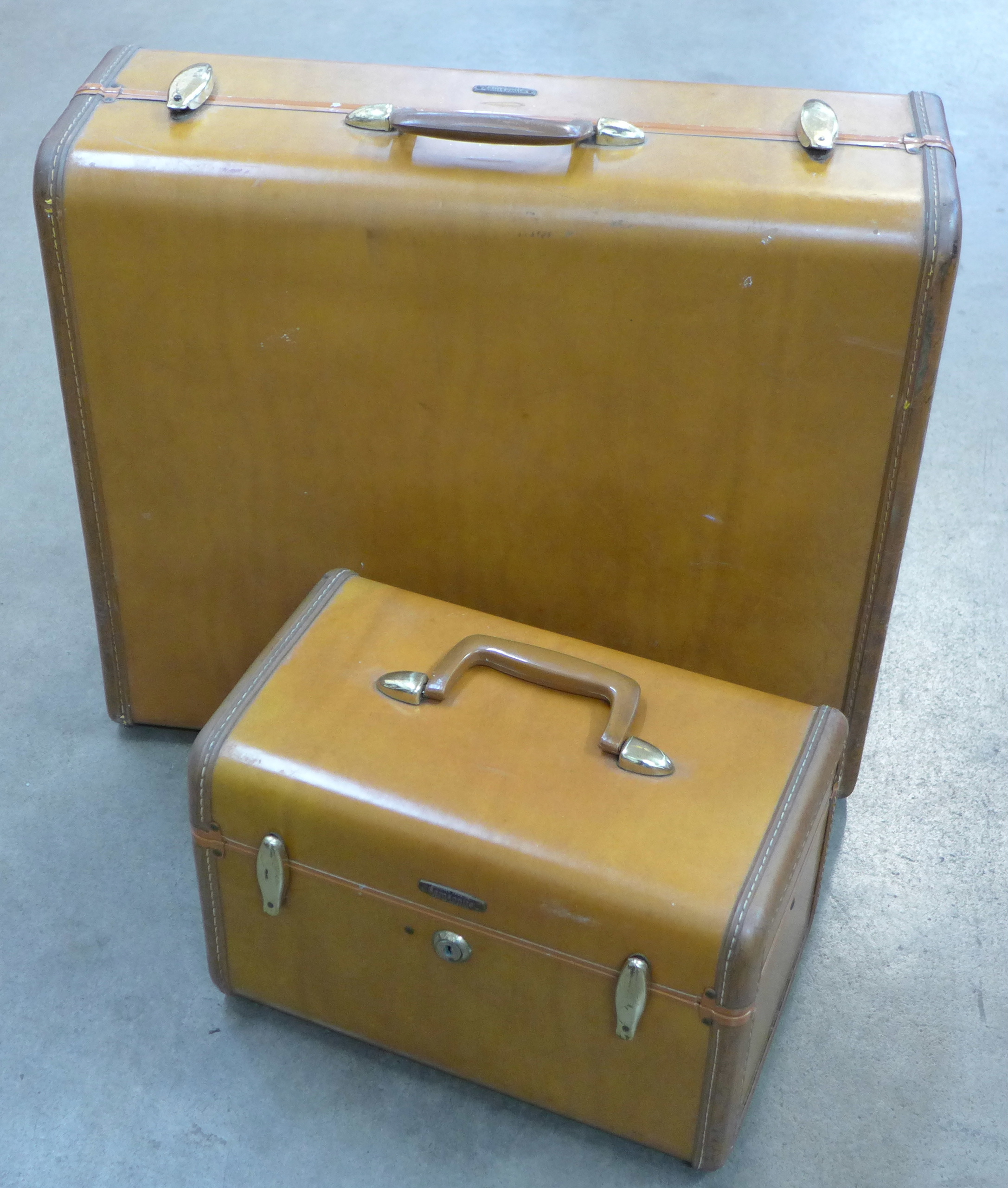 samsonite vanity case vintage