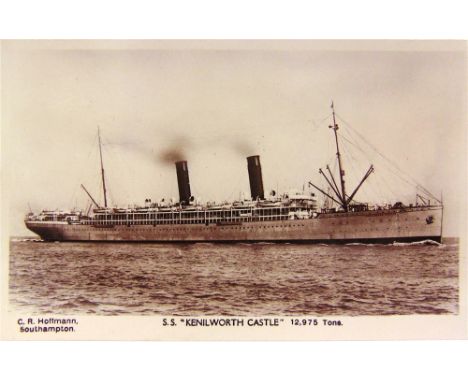 POSTCARDS - SHIPPING  Approximately ninety-four cards, comprising real photographic views of the Cunard Line R.M.S. 'Caronia'