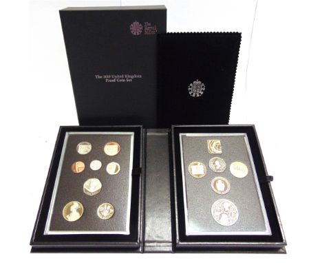 GREAT BRITAIN - UNITED KINGDOM PROOF COIN SET, 2019  thirteen coins and one medal, in presentation case of issue, complete wi