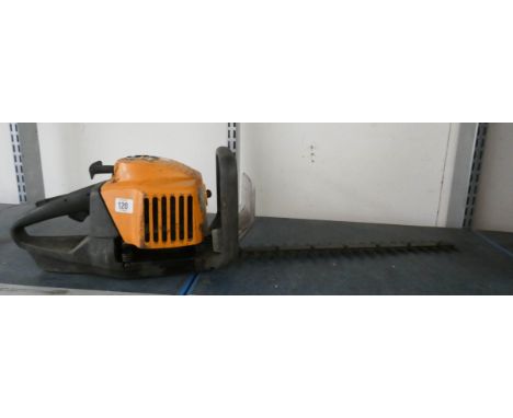 A McCullough petrol engine hedge trimmer 
