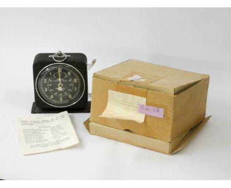 A Bakelite cased interval timer in box