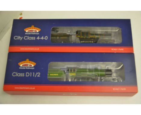 Bachmann 00 Gauge Locomotives and Tenders, 31-136K BR green Class D11 62683 'Hobbie Elliot' exclusive to Bachmann Club and 31