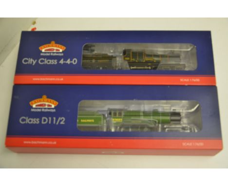 Bachmann 00 Gauge Locomotives and Tenders, 31-136K BR green Class D11 62683 'Hobbie Elliot' exclusive to Bachmann Club and 31