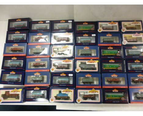 Bachmann 00 gauge Wagons,  various wagons including China Clay, Private Owners, BR Steel wagons and others, all in original b